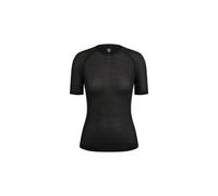 Maglia a manica corta rapha merino lightweight black donna