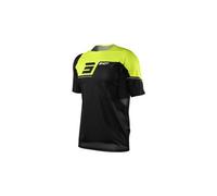 Maglia a manica corta shot rogue revolt nero giallo