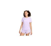 Maglia a manica corta viola nike one swoosh donna