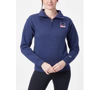 Maglia a manica lunga Asics Court Core Graphic 1/2 Zip Donna
