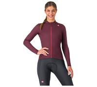 CASTELLI Espresso Thermal W - maglia ciclismo manica lunga - donna Bordeaux M