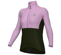 Maglia Alé Off Road Gravel Dual manica lunga verde intenso rosa donna - L