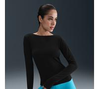 Maglia a manica lunga Dri-FIT Nike Zenvy - Donna - Nero XXL (IT 56-58)