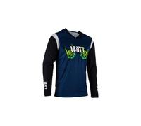 Maglia a manica lunga leatt mtb gravity 3 0 blue zombie