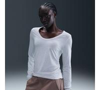 Maglia a manica lunga Nike Chill Knit - Donna - Marrone XS (IT 36-38)