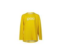Maglia a manica lunga poc essential mtb aventurine yellow kids