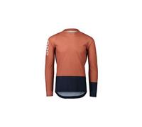 Maglia a manica lunga poc mtb pure pink navy blue