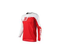 Maglia a manica lunga shot rogue revolt rosso bianco