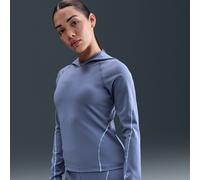 Maglia a manica lunga slim fit con cappuccio Dri-FIT Nike Universa - Donna - Blu XL (IT 52-54)