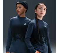 Maglia a manica lunga waffle Nike ACG - Ragazzo/a - Blu XS