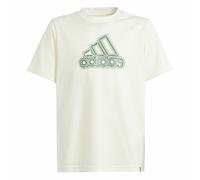 Maglia a Maniche Corte Adidas Table Growth Beige