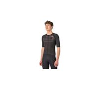 Maglia a maniche corte aero race 8s uomo nero