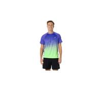 Asics Road Fade Short Sleeve T-shirt Viola M Uomo