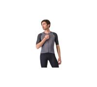 Maglia Castelli Aero Race 8S Rosso Corsa manica corta grigio fumo - S