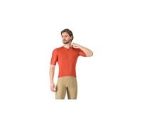 Maglia a maniche corte castelli espresso 2 arancione da uomo