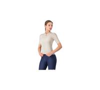Maglia a maniche corte castelli espresso 2 beige donna