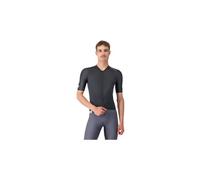 Maglia a maniche corte castelli espresso 2 nera da uomo