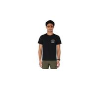 Maglia a maniche corte circle agility run black da uomo