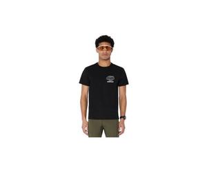 Maglia a maniche corte circle agility run black da uomo