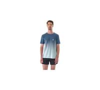 Maglia a maniche corte compressport performance dark blue grey
