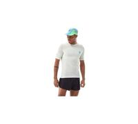 Maglia a maniche corte compressport pro racing bianca da uomo