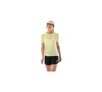 T-shirt Compressport Trail Racing manica corta verde lime donna - S