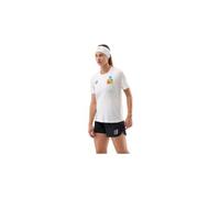 Maglia a maniche corte compressport training ironman 2025 white da donna