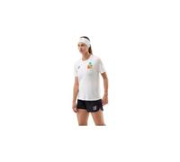 Maglia a maniche corte compressport training ironman 2025 white da donna