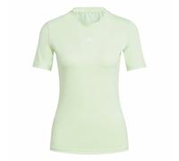 Maglia a Maniche Corte Donna Adidas Essentials Techfit Train Verde limone Ver