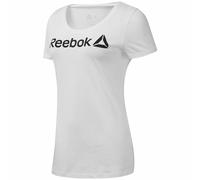 Maglia a Maniche Corte Donna Reebok Scoop Neck Bianco