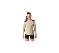 Maglia a maniche corte dynafit sky bianca da donna