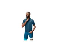 Maglia a maniche corte endura loop full zip blu