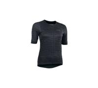 Maglia a maniche corte gravel da donna ion vntr amp nero