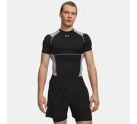Maglia a maniche corte HeatGear® Elite Compression da uomo Ultimate Nero / Acciaio / Riflettente S