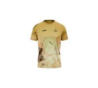 Maglia a maniche corte hoka les templiers performance giallo uomo