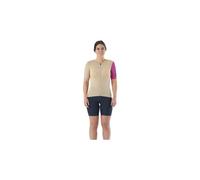 Maglia a maniche corte mavic essential donna beige rosa