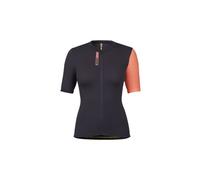 Maglia a maniche corte mavic essential donna blu scuro corallo