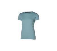 Maglia a maniche corte mizuno impulse core blue da donna