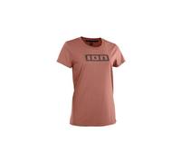 Maglia a maniche corte mtb rosa ion logo dr donna