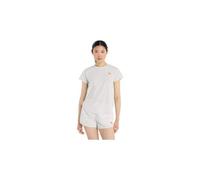 Maglia a maniche corte new balance race day ultra light grey red da donna