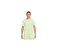Nike Miler Dri-Fit UV DV9315-701 - Maglietta da Uomo a Maniche Corte Barely Volt/Reflective Silv