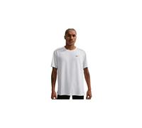 Nike Miler Dri-Fit IF2082-100 - Maglia da Corsa a Maniche Corte, da Uomo, Bianco/Argento Riflettente, S