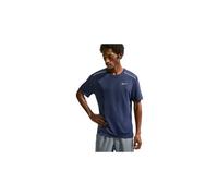 Maglia a maniche corte nike miler blu da uomo