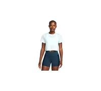 Maglia a maniche corte nike one classic breathe donna azzurro