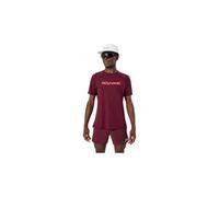 Maglia a maniche corte nnormal race bordeaux da uomo