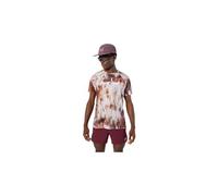 Maglia a maniche corte nnormal race con stampa sfumata multicolore da uomo