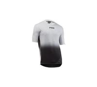 Maglia a maniche corte northwave edge 2 grigio nero uomo