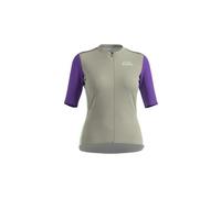 Odlo Essential Heritage Print Short Sleeve Jersey Grigio XS Donna