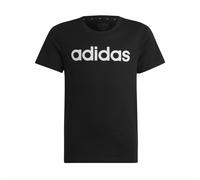 Maglia a Maniche Corte per Bambini Adidas Essentils Logo Linear Nero