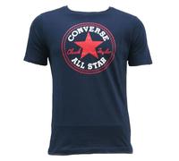 Maglia a Maniche Corte per Bambini Converse 966500 Blu scuro